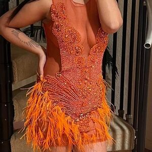 custom Birthday / Dinner / prom only wore once Size M